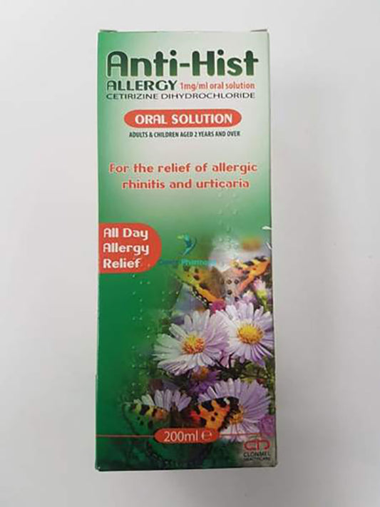 Anti Hist Allergy 1mg/ml Oral Soln 200ml