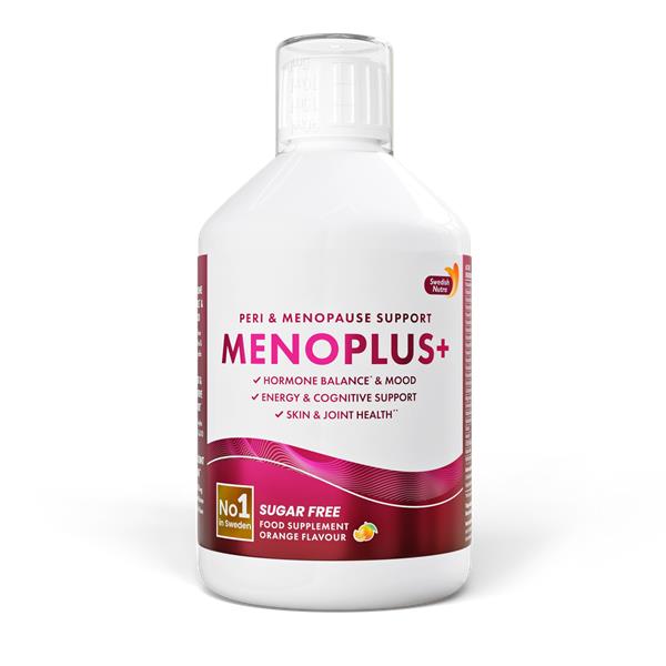 Swedish Nutra Menoplus+Peri &Menopause Support Sugar Free Orange Flavour