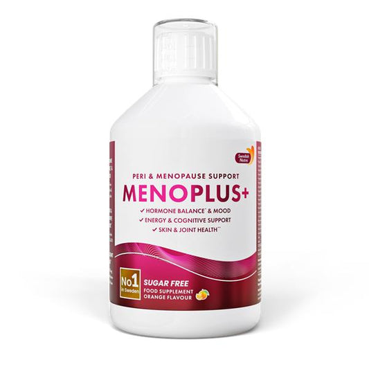Swedish Nutra Menoplus+Peri &Menopause Support Sugar Free Orange Flavour