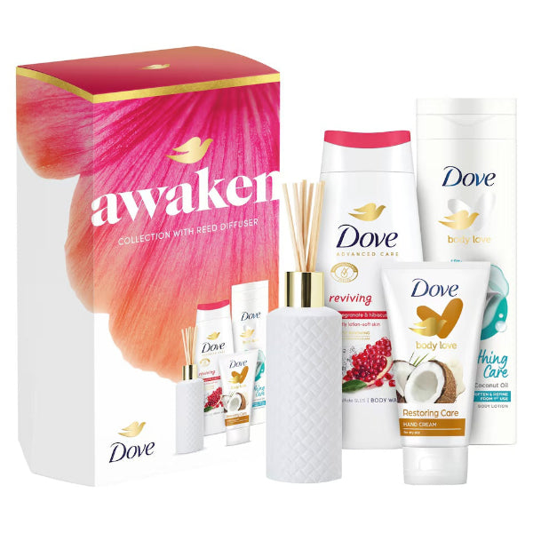 Dove Awaken Gift Collection With Reed Diffuser