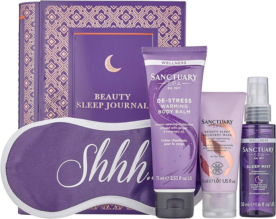 Sanctuary Spa Wellness Beauty Sleep Journal Set