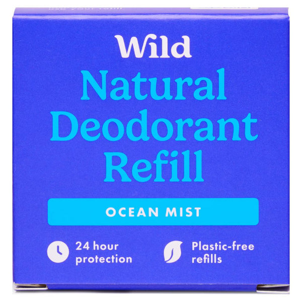Wild Natural Deodorant Refill Ocean Mist 40G