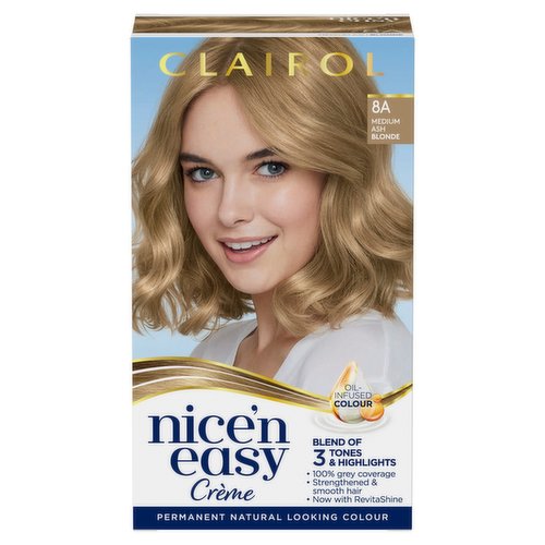 Clairol Nice N Easy 8A Medium Ash Blonde