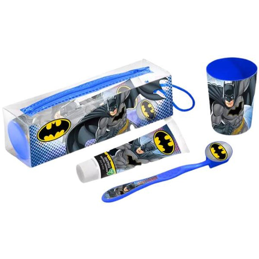 Batman Dental Toilet Bag Toothbrush, Toothpaste N Holder