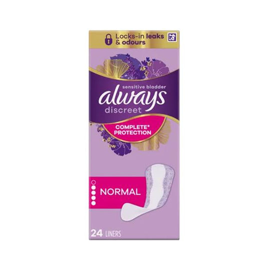 Always Discreet 24 Liners Normal