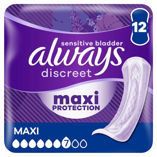 Always Discreet Maxi protection 12 Pads