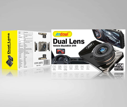 Andowl Dual Lens Full HD 4K Dash Cam