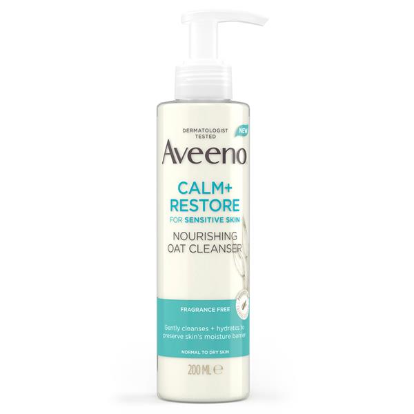 Aveeno Calm + Restore Nourishing Oat Cleanser 200ml