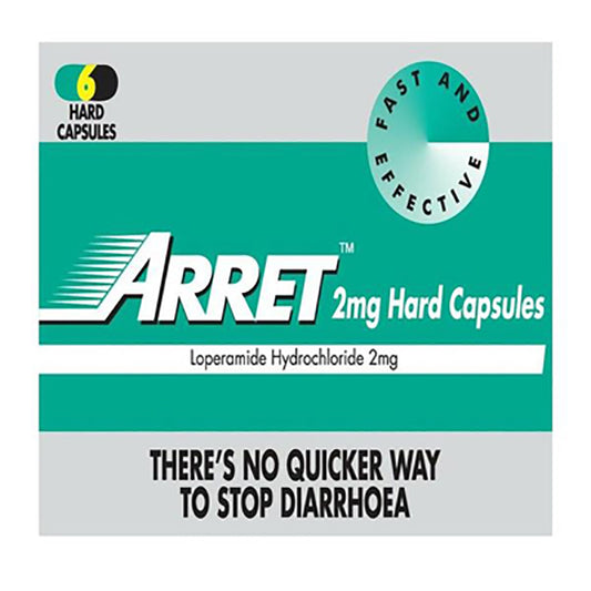 Arret 2mg Hard Capsules 6's