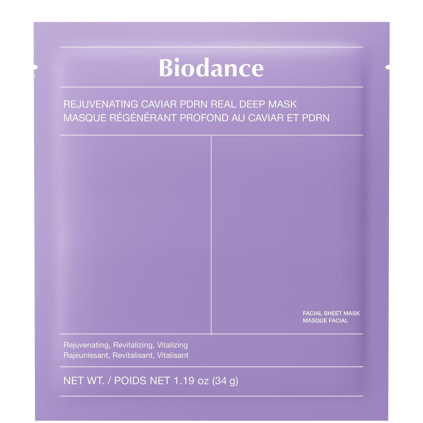 Biodance Rejuvenating Carviar-PDRN Deep Mask Purple