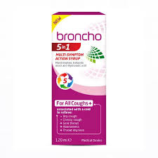Broncho 5 In 1 Multi Symptom Action Syrup 120ml