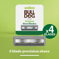 Bulldog Original Steel Blades x4