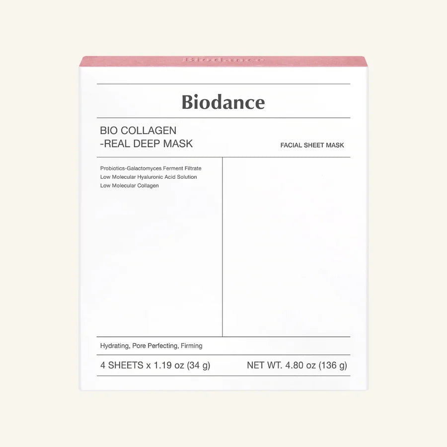 Biodance Bio Collagen Real Deep Mask Pink 4Pce