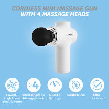 Carmen Cordless Mini Massage Gun With 4 Massage Heads