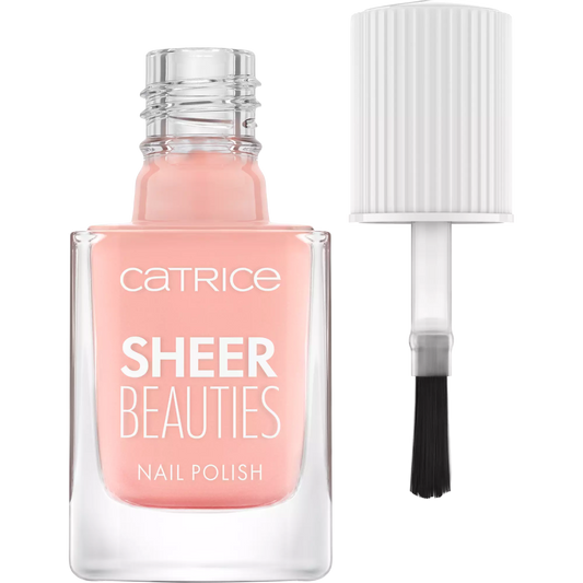 Catrice Sheer Beauties Nail Polish 050 Peach for The Stars