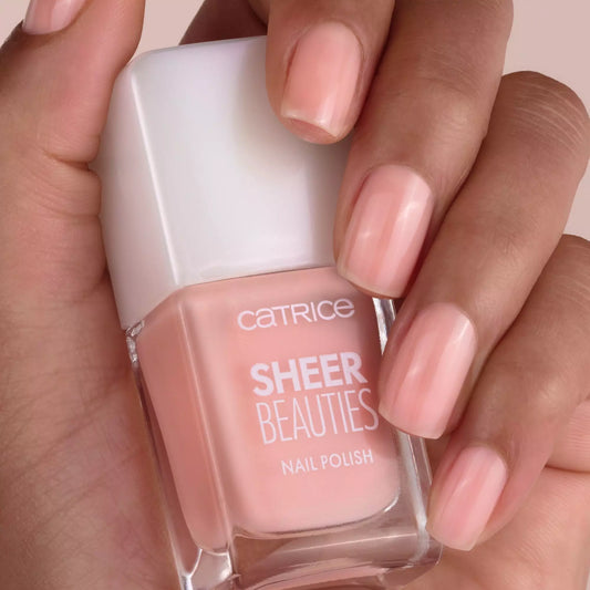 Catrice Sheer Beauties Nail Polish 050 Peach for The Stars