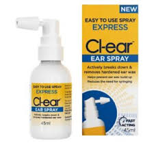 Cl-ear Express Ear Spray 45ml