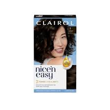 Clairol's Nice N Easy Permanent Brown Black 3