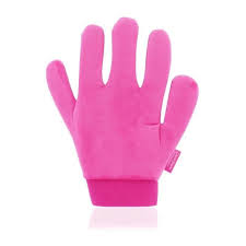 Cocoa Brown Velvet Tanning Glove