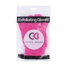 Cocoa Brown Exfoliating Gloves C1220