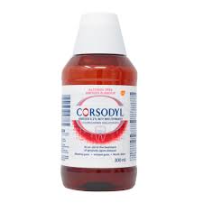 Corsodyl Mouthwash Aniseed Alcohol Free 300Ml