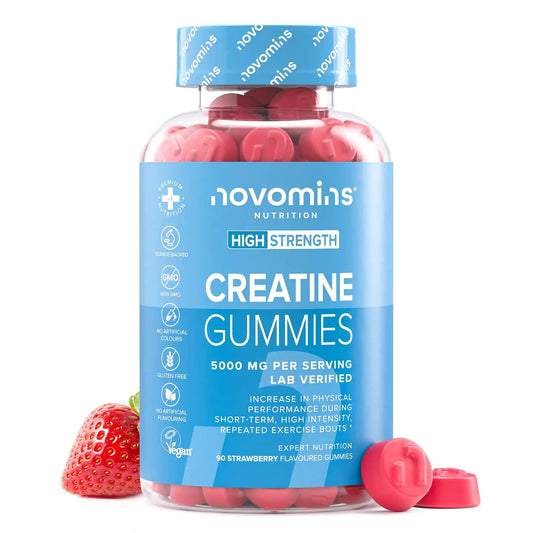 Novomins Creatine Gummies High Strength 5000mg