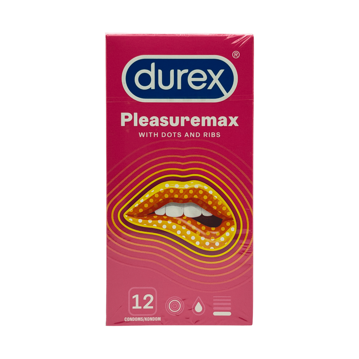 Durex Pleasure Me Max Condoms 12's