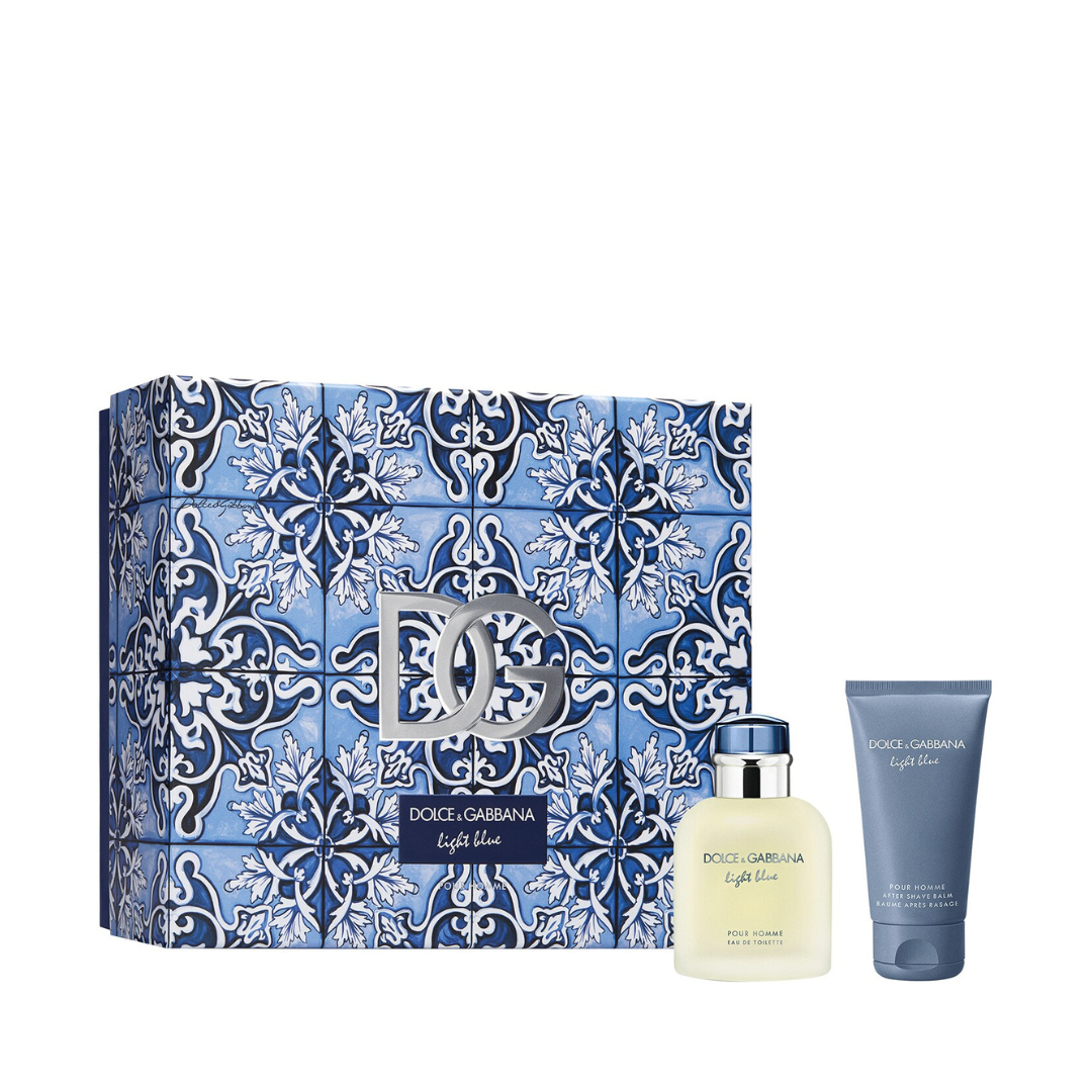 Dolce and Gabbana Light Blue Pour Homme 2 PCE Gift Set