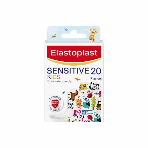 Elastoplast Kids Sensitive Animal Plasters 20s
