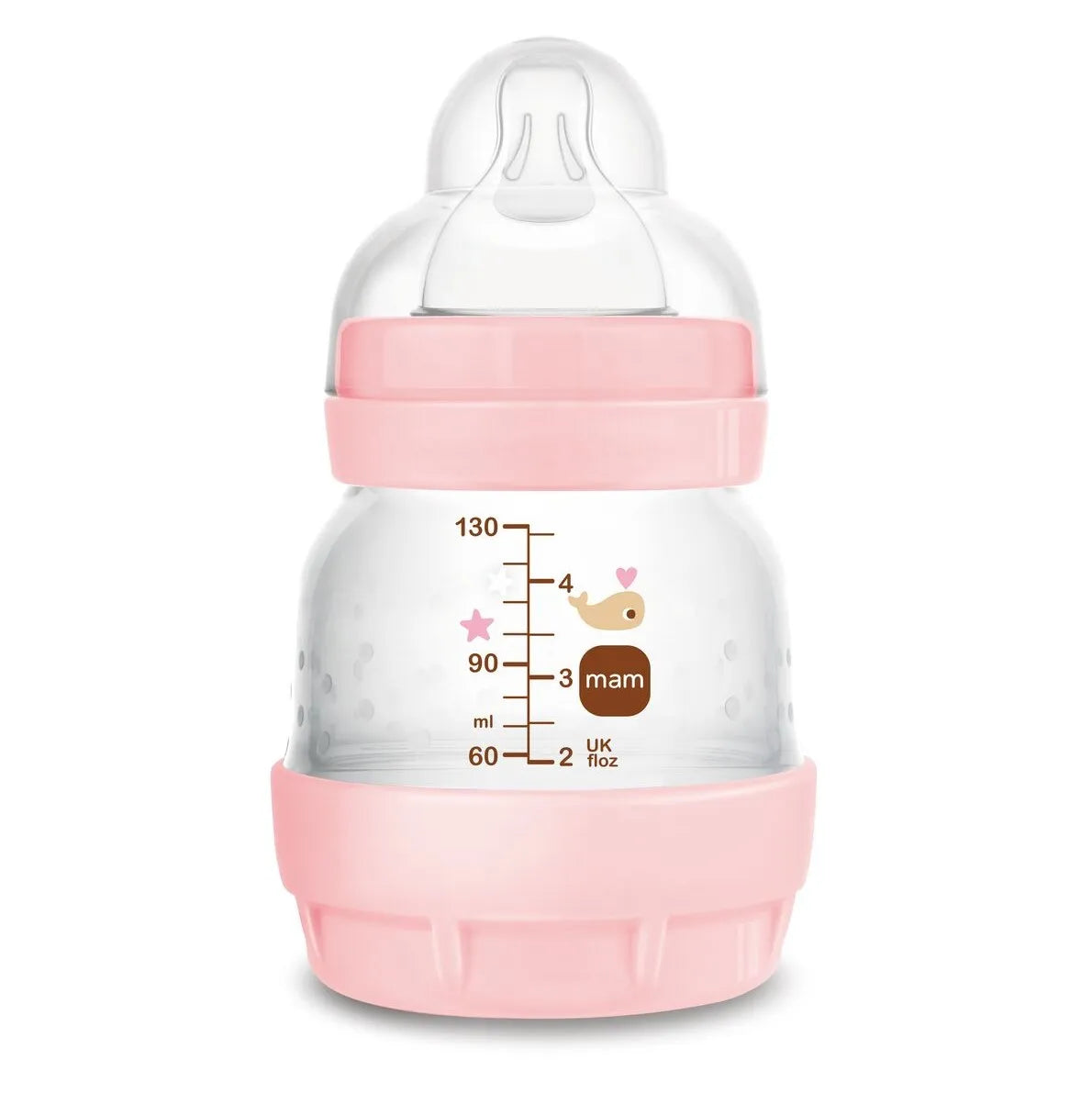 Mam 0 Months Small Baby Bottle 130Ml 1 Pce Assorted Colour