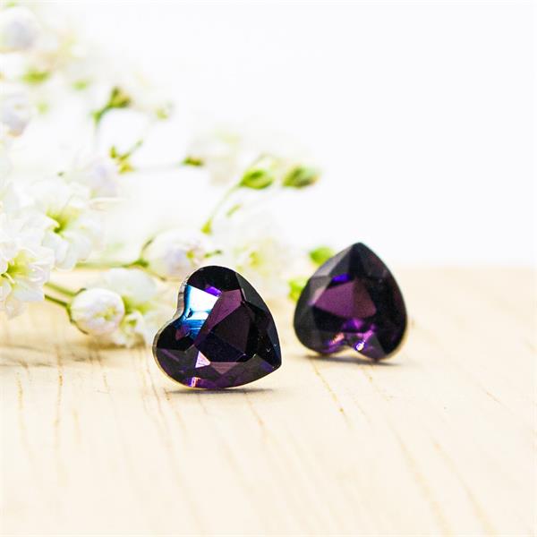 Ear Sense 8mm Purple Heart 15