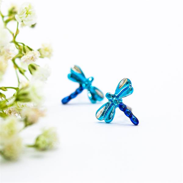 Ear Sense Blue Green Dragonfly K23