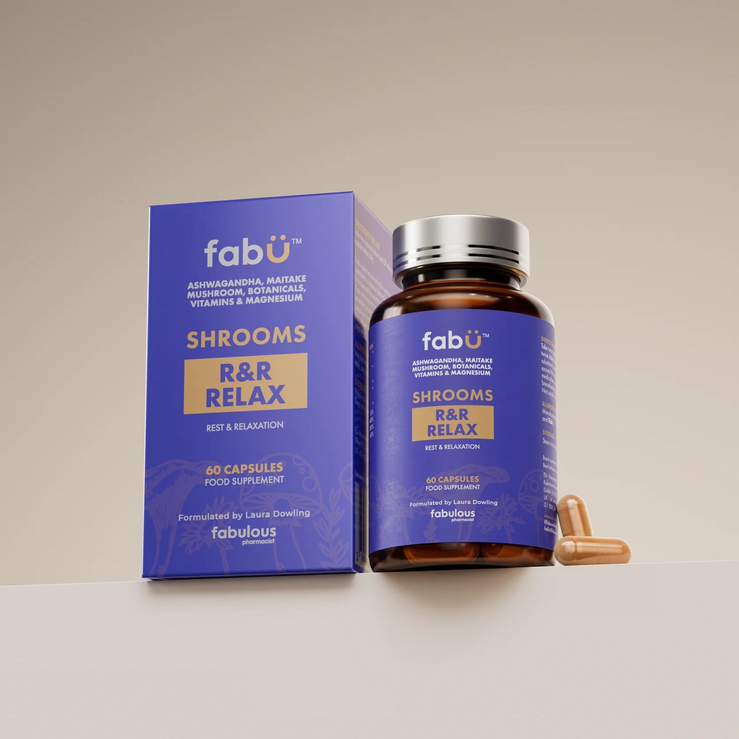 Fabu R&R Relax Supplement 60 Caps