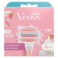 Gillette Venus Comfort Glide Spa Breeze Blades 4S