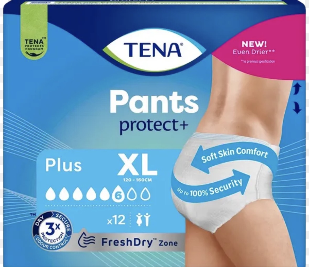 Tena Pants XL x12