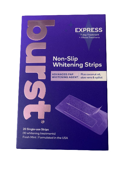 Burst Precision Teeth Whitening Strips 10Pk