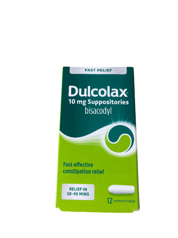 Dulcolax Supp 10Mg 12 Pack