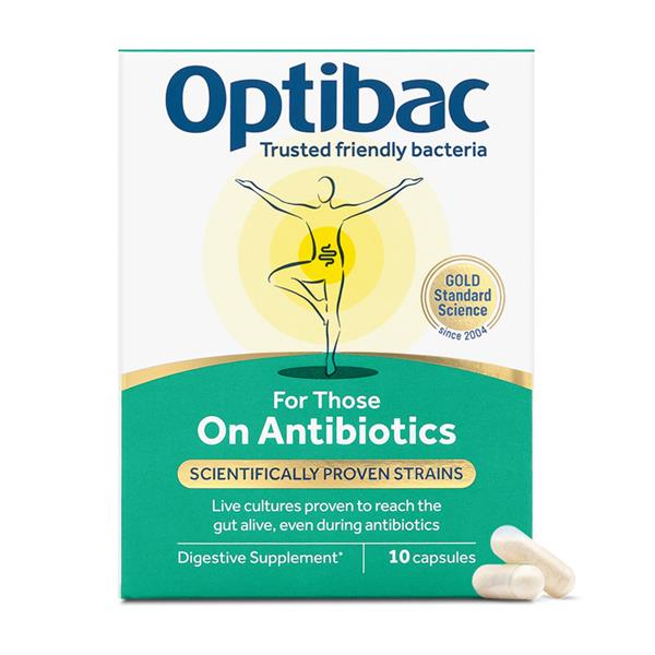 Optibac For Those On Antibiotics 10 Capsules