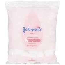 Johnson & Johnson Baby Cotton Balls 75 Pack