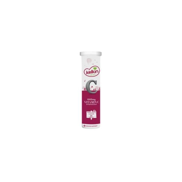 Kelkin 1000mg Vitamin C Effervescent Berry Flavour