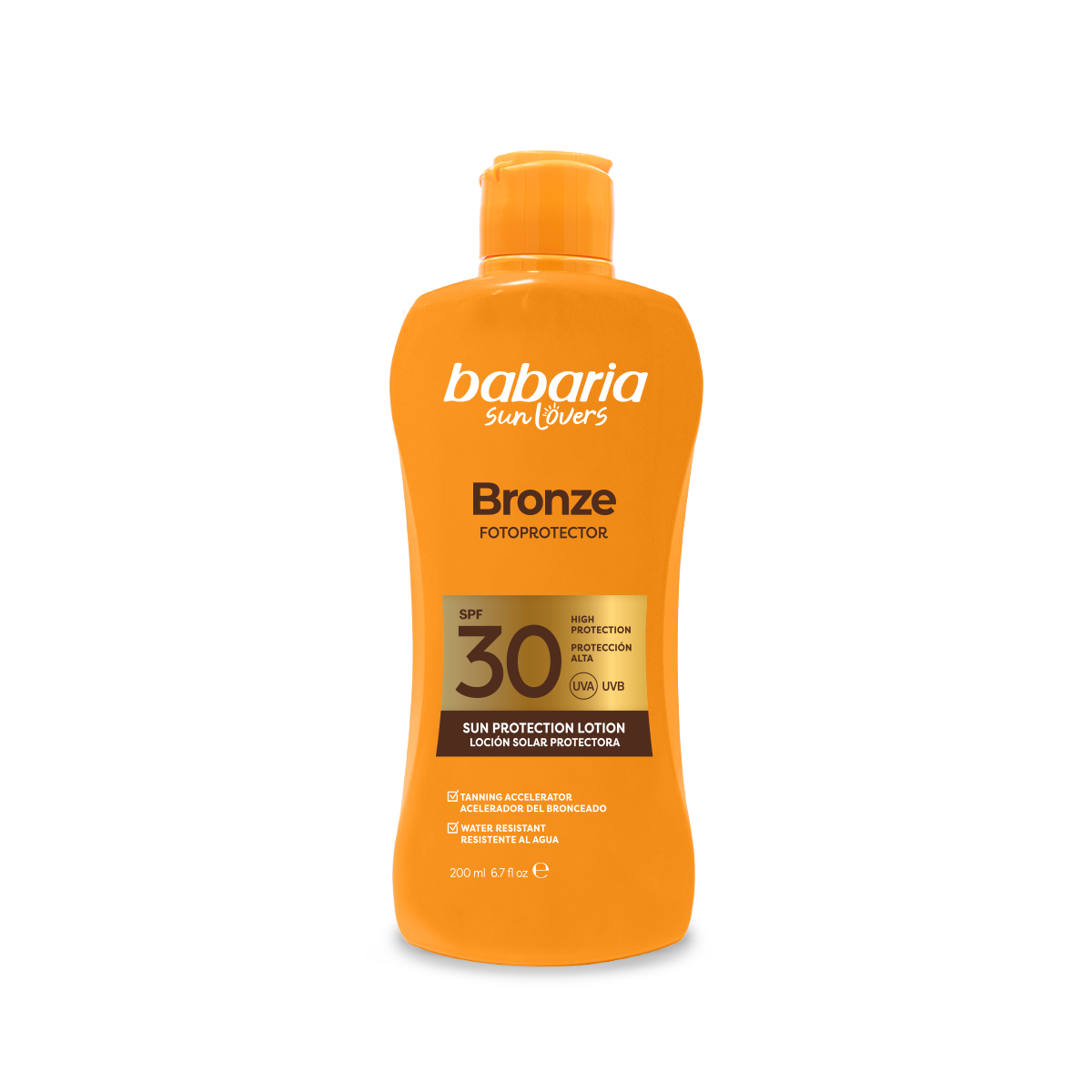Babaria Bronze SPF 30 Sun Lotion With Tanning Accelerator