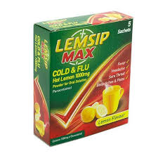 Lemsip Max Cold Flu Lemon 5 Pack
