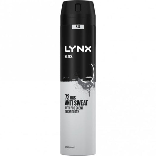 Lynx Black Antiperspirant 250ml