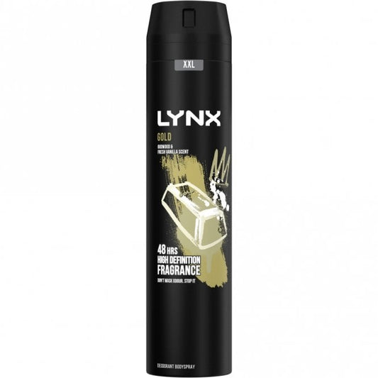 Lynx Gold Deodorant Bodyspray 250ml