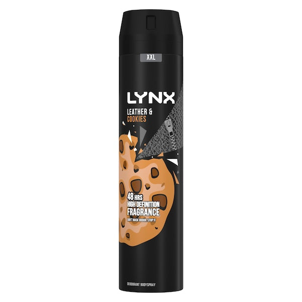 Lynx Leather &amp; Cookies Deodorant Bodyspray 250ml