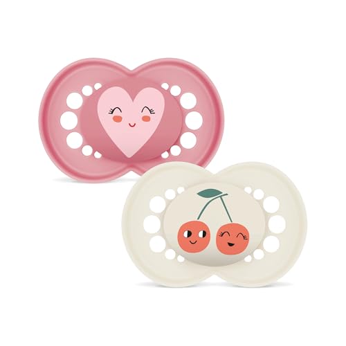 MAM Original 6-18M Soother 2pk Girl