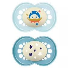 Mam Original Night 16+ Months Soother Boy 2 Pack