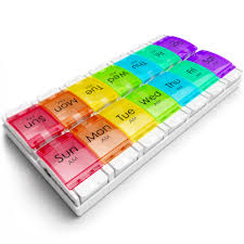 Medicare 7 Day Am Pm Contoured Pill Box Md 67375