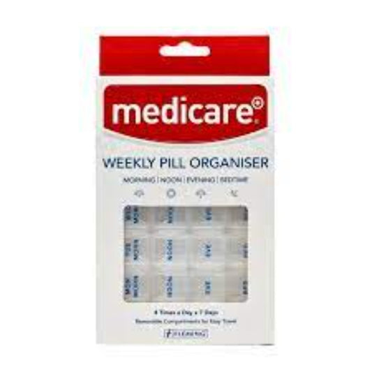Medicare Weekly Pill Organiser MD128BW