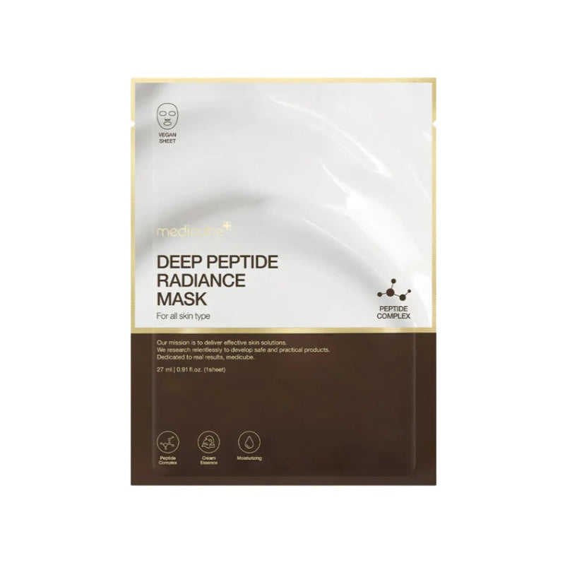 Medicube Deep Peptide Radiance Mask Single